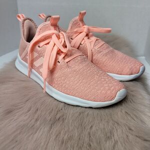 Adidas 💯 Cloudfoam Peri Pink Sneakers Shoes Size 7